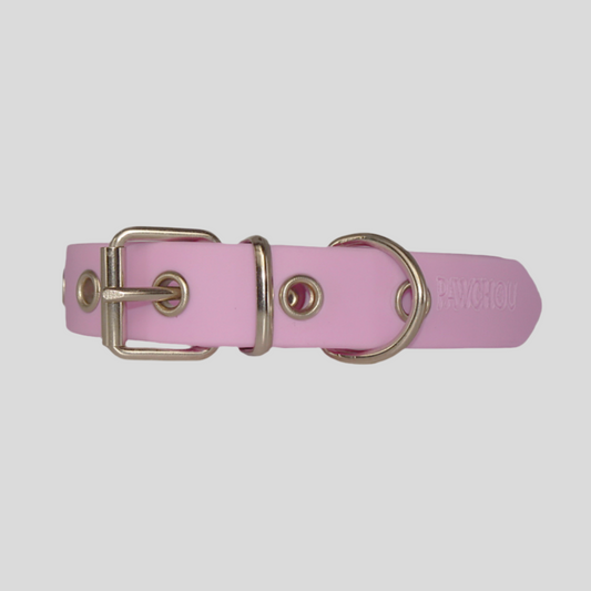 Marshmallow Drizzle Waterproof Dog Collar