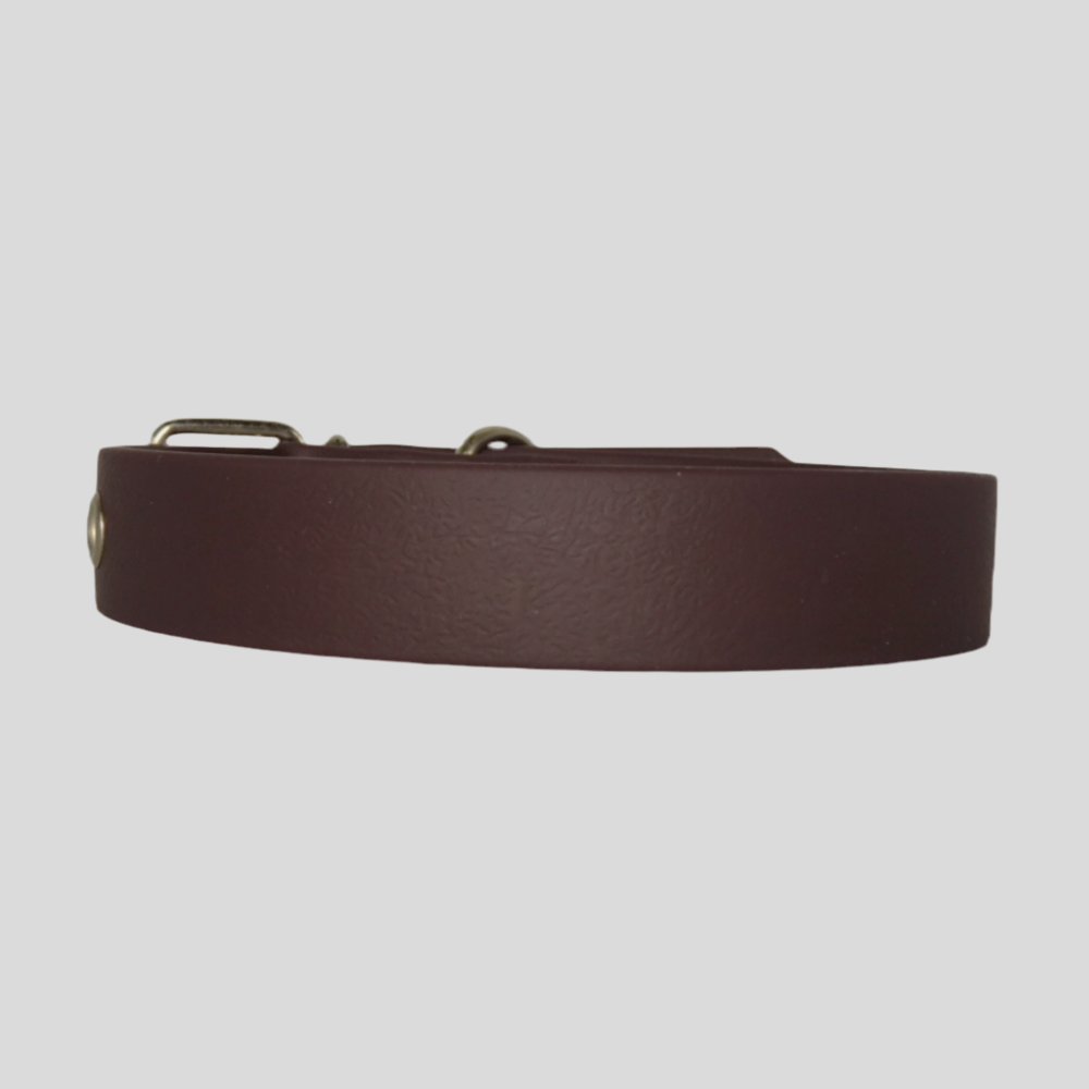 Brown Sugar Waterproof Dog Collar