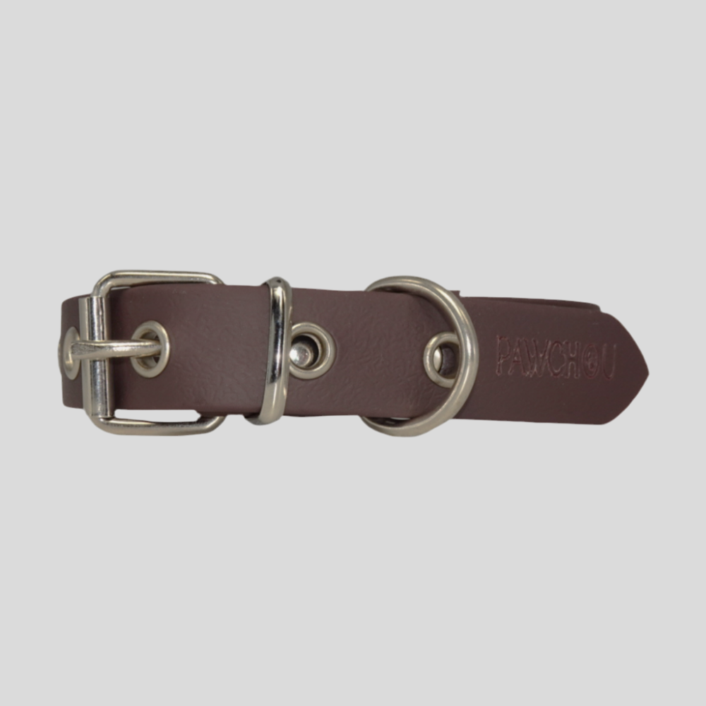 Brown Sugar Waterproof Dog Collar