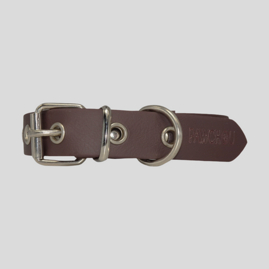 Brown Sugar Waterproof Dog Collar